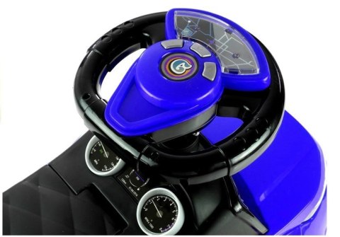 Jeździk z Pchaczem 614W Niebieski LEAN CARS Jeździk z Pchaczem 614W Niebieski LEAN CARS