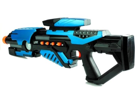 Kosmiczny Pistolet 5 Kolorów Światła LED Dźwięk LEAN Toys Kosmiczny Pistolet 5 Kolorów Światła LED Dźwięk LEAN Toys