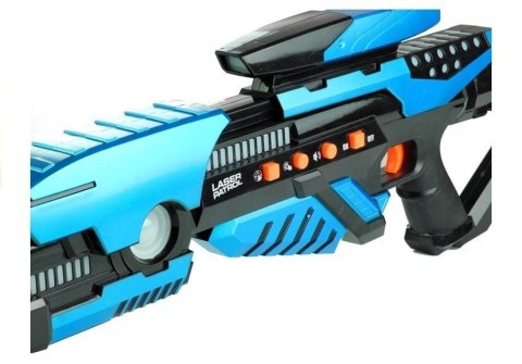 Kosmiczny Pistolet 5 Kolorów Światła LED Dźwięk LEAN Toys Kosmiczny Pistolet 5 Kolorów Światła LED Dźwięk LEAN Toys