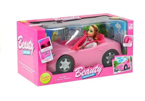Lalka w Podróży Kabriolet Auto dla Lalki LEAN Toys Lalka w Podróży Kabriolet Auto dla Lalki LEAN Toys