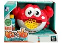 Maszyna do Baniek Mydlanych Krab Czerwony LEAN Toys