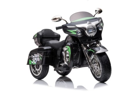 Motor Na Akumulator Trójkołowy Goldwing Czarny LEAN CARS Motor Na Akumulator Trójkołowy Goldwing Czarny LEAN CARS