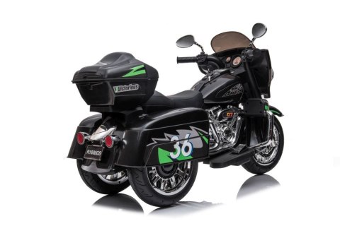 Motor Na Akumulator Trójkołowy Goldwing Czarny LEAN CARS Motor Na Akumulator Trójkołowy Goldwing Czarny LEAN CARS