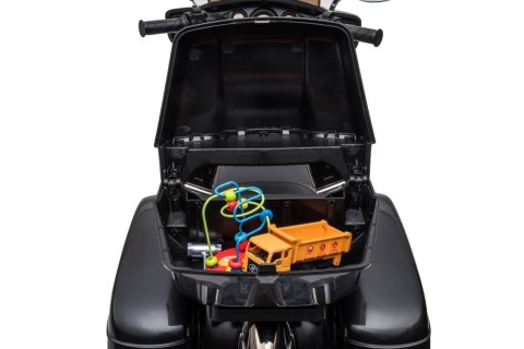 Motor Na Akumulator Trójkołowy Goldwing Czarny LEAN CARS Motor Na Akumulator Trójkołowy Goldwing Czarny LEAN CARS