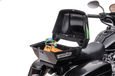 Motor Na Akumulator Trójkołowy Goldwing Czarny LEAN CARS Motor Na Akumulator Trójkołowy Goldwing Czarny LEAN CARS