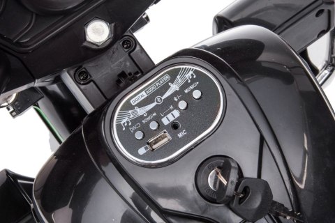 Motor Na Akumulator Trójkołowy Goldwing Czarny LEAN CARS Motor Na Akumulator Trójkołowy Goldwing Czarny LEAN CARS