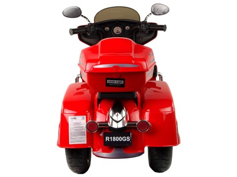 Motor Na Akumulator Trójkołowy Goldwing Czerwony LEAN CARS Motor Na Akumulator Trójkołowy Goldwing Czerwony LEAN CARS