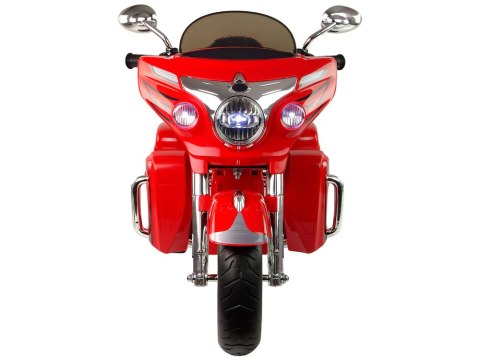 Motor Na Akumulator Trójkołowy Goldwing Czerwony LEAN CARS Motor Na Akumulator Trójkołowy Goldwing Czerwony LEAN CARS