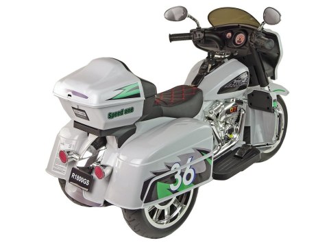 Motor Na Akumulator Trójkołowy Goldwing Szary LEAN CARS Motor Na Akumulator Trójkołowy Goldwing Szary LEAN CARS
