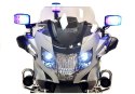 Motor na Akumulator BMW R1200 Policja Srebrny LEAN CARS