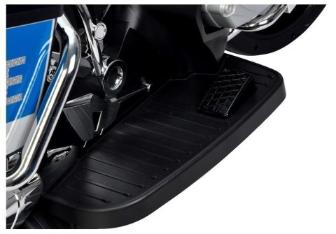 Motor na Akumulator BMW R1200 Policja Srebrny LEAN CARS Motor na Akumulator BMW R1200 Policja Srebrny LEAN CARS