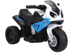 Motor na akumulator BMW S1000RR Trójkołowy Niebieski LEAN CARS