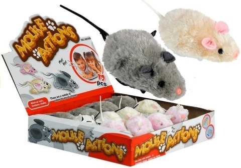 Mysz Nakręcana Myszka Jeździ Rusza Ogonem LEAN TOYS Mysz Nakręcana Myszka Jeździ Rusza Ogonem LEAN TOYS