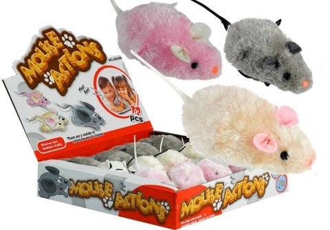 Mysz Nakręcana Myszka Jeździ Rusza Ogonem LEAN TOYS Mysz Nakręcana Myszka Jeździ Rusza Ogonem LEAN TOYS