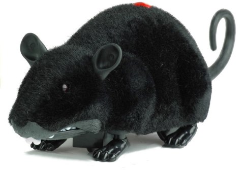 Mysz Zdalnie Sterowana Pilotem R/C Na Kółkach Duża Czarna LEAN Toys Mysz Zdalnie Sterowana Pilotem R/C Na Kółkach Duża Czarna LEAN Toys