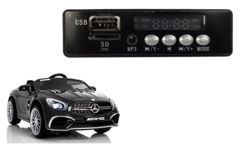 Panel muzyczny do auta Akumulator Mercedes SL65 XMX602 LEAN CARS Panel muzyczny do auta Akumulator Mercedes SL65 XMX602 LEAN CARS