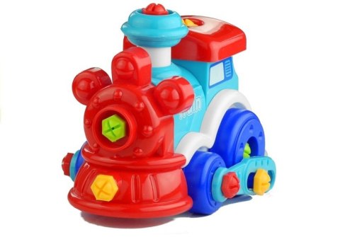 Rozkręcana Ciuchcia Jeżdżąca Narzędzia Figurki LEAN Toys Rozkręcana Ciuchcia Jeżdżąca Narzędzia Figurki LEAN Toys