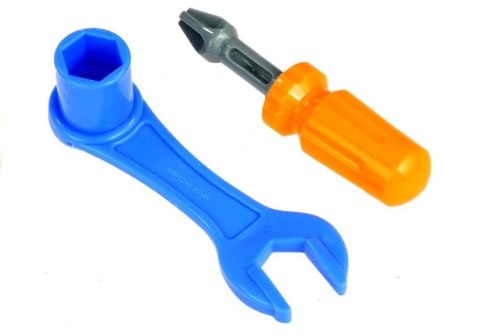 Rozkręcana Ciuchcia Jeżdżąca Narzędzia Figurki LEAN Toys Rozkręcana Ciuchcia Jeżdżąca Narzędzia Figurki LEAN Toys