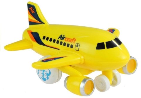 Samolot z Napędem Efekty Świetlne Dźwiękowe LEAN Toys Samolot z Napędem Efekty Świetlne Dźwiękowe LEAN Toys