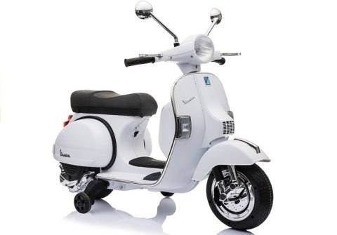 Skuter Na Akumulator Vespa Biały LEAN CARS Skuter Na Akumulator Vespa Biały LEAN CARS