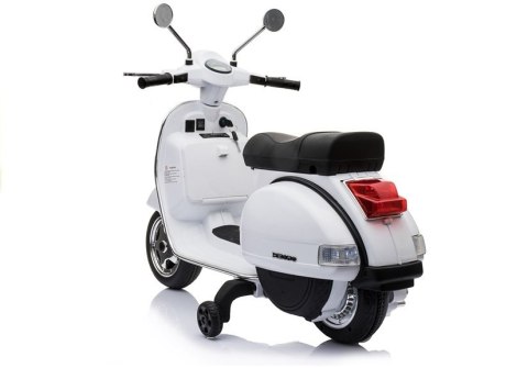 Skuter Na Akumulator Vespa Biały LEAN CARS Skuter Na Akumulator Vespa Biały LEAN CARS