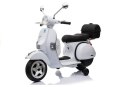 Skuter Na Akumulator Vespa Biały LEAN CARS
