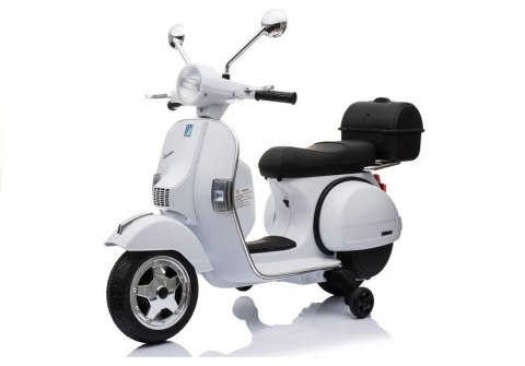 Skuter Na Akumulator Vespa Biały LEAN CARS Skuter Na Akumulator Vespa Biały LEAN CARS