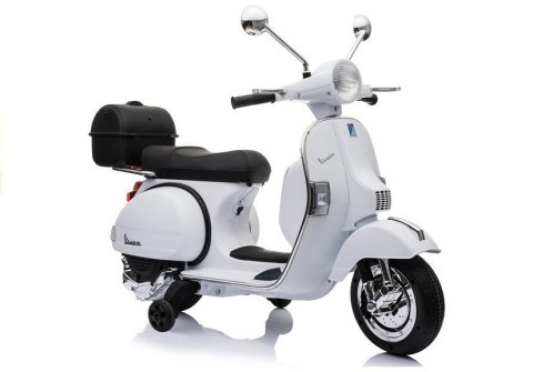 Skuter Na Akumulator Vespa Biały LEAN CARS Skuter Na Akumulator Vespa Biały LEAN CARS