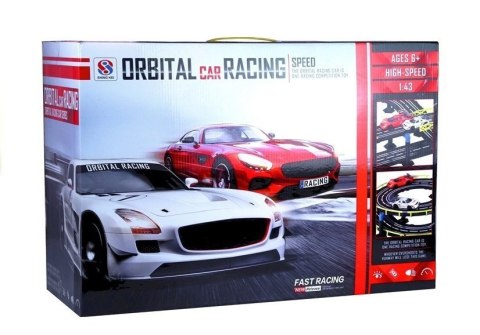 Tor Wyścigowy 2 Autka Kontrolery Slot Cars 1:43 LEAN Toys Tor Wyścigowy 2 Autka Kontrolery Slot Cars 1:43 LEAN Toys