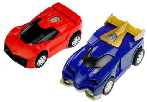 Tor Wyścigowy 2 Autka Slot Cars 1:43 Pętla Lampki LEAN Toys Tor Wyścigowy 2 Autka Slot Cars 1:43 Pętla Lampki LEAN Toys