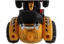 Traktor na akumulator z Łyżką Koparka Pomarańczowy LEAN CARS