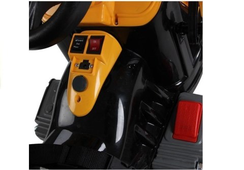 Traktor na akumulator z Łyżką Koparka Pomarańczowy LEAN CARS Traktor na akumulator z Łyżką Koparka Pomarańczowy LEAN CARS