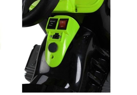 Traktor na akumulator z Łyżką Koparka Zielony LEAN CARS Traktor na akumulator z Łyżką Koparka Zielony LEAN CARS