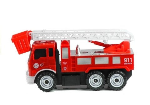 Wóz Strażacki z Drabiną Do Rozkręcania Narzędzia LEAN Toys Wóz Strażacki z Drabiną Do Rozkręcania Narzędzia LEAN Toys