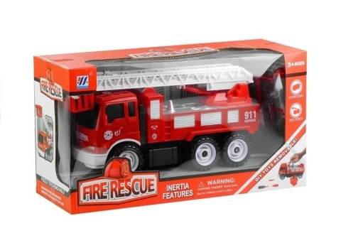 Wóz Strażacki z Drabiną Do Rozkręcania Narzędzia LEAN Toys Wóz Strażacki z Drabiną Do Rozkręcania Narzędzia LEAN Toys