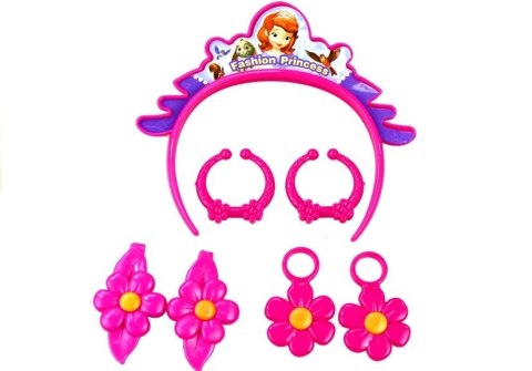 Zestaw Księżniczki w Walizce Suszarka Kolczyki LEAN Toys Zestaw Księżniczki w Walizce Suszarka Kolczyki LEAN Toys