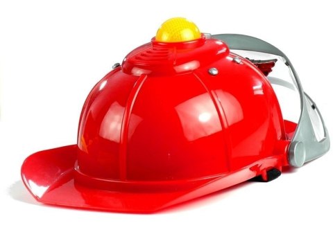 Zestaw Strażaka Dla Dziecka Kask Toporek Akcesoria Czerwony LEAN Toys Zestaw Strażaka Dla Dziecka Kask Toporek Akcesoria Czerwony LEAN Toys