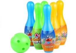 Zestaw do Gry w Kręgle 6 Kręgli + Kula Sport Gra LEAN Toys