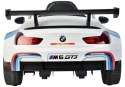 Auto na Akumulator BMW M6 GT3 Biały LEAN CARS