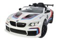 Auto na Akumulator BMW M6 GT3 Biały LEAN CARS