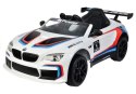 Auto na Akumulator BMW M6 GT3 Biały LEAN CARS