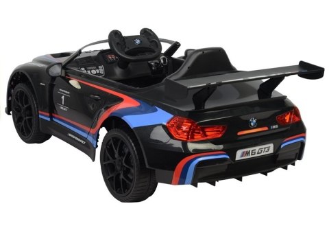 Auto na Akumulator BMW M6 GT3 Czarny LEAN CARS Auto na Akumulator BMW M6 GT3 Czarny LEAN CARS
