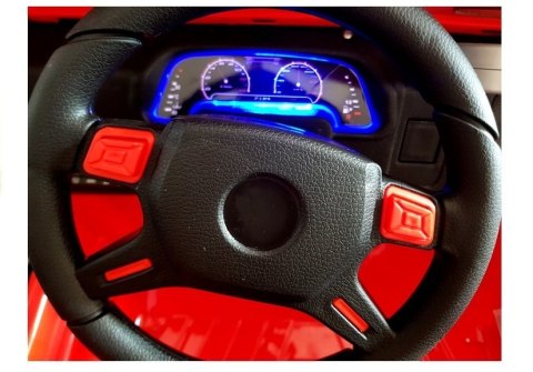 Auto na Akumulator Jeep HP012 Czerwone LEAN CARS Auto na Akumulator Jeep HP012 Czerwone LEAN CARS