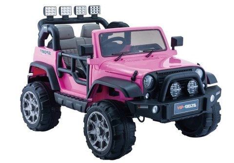 Auto na Akumulator Jeep HP012 Różowe LEAN CARS Auto na Akumulator Jeep HP012 Różowe LEAN CARS