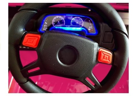 Auto na Akumulator Jeep HP012 Różowe LEAN CARS Auto na Akumulator Jeep HP012 Różowe LEAN CARS