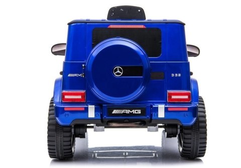 Auto na Akumulator Mercedes G63 AMG Niebieski Lakierowany LEAN CARS Auto na Akumulator Mercedes G63 AMG Niebieski Lakierowany LEAN CARS