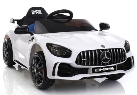 Auto na Akumulator Mercedes GTR Biały LEAN CARS Auto na Akumulator Mercedes GTR Biały LEAN CARS