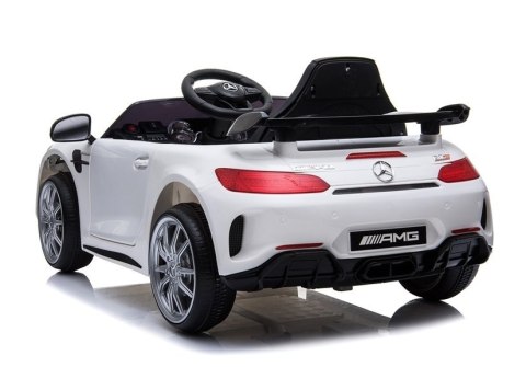 Auto na Akumulator Mercedes GTR Biały LEAN CARS Auto na Akumulator Mercedes GTR Biały LEAN CARS