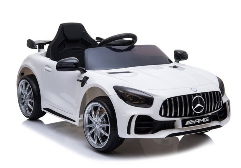 Auto na Akumulator Mercedes GTR Biały LEAN CARS Auto na Akumulator Mercedes GTR Biały LEAN CARS