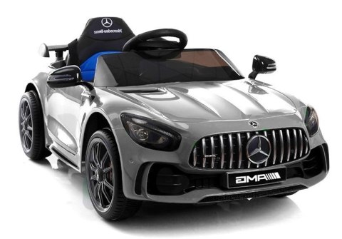 Auto na Akumulator Mercedes GTR Srebrny Lakierowany LEAN CARS
